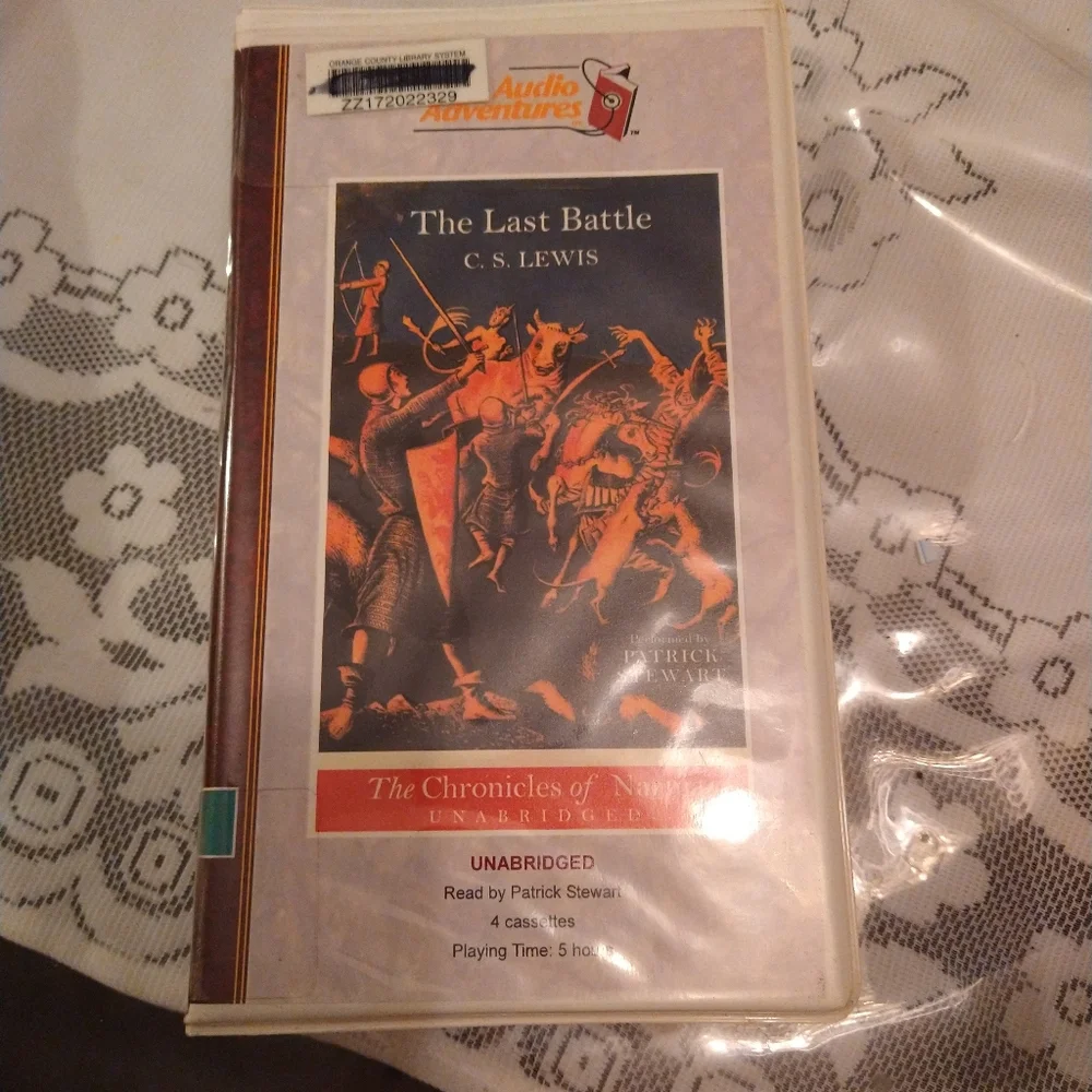 3 CS LEWIS Cassette Audiobooks Unabridged Voyage Dawn Treader Prince Last Battle - Picture 5 of 11